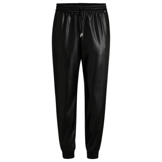 Boss Womens Tafeja Straight Leg Trousers Black female 4 (XXS)