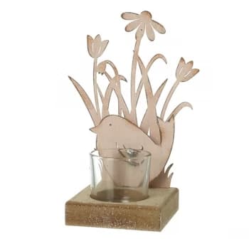 Metal Bird Tea Light Holder By Heaven Sends