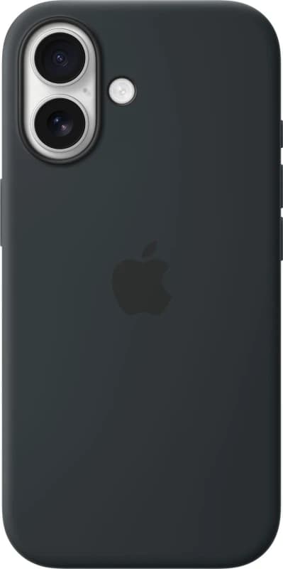 Apple iPhone 17 Silicone Case with MagSafe for iPhone 17 - Black