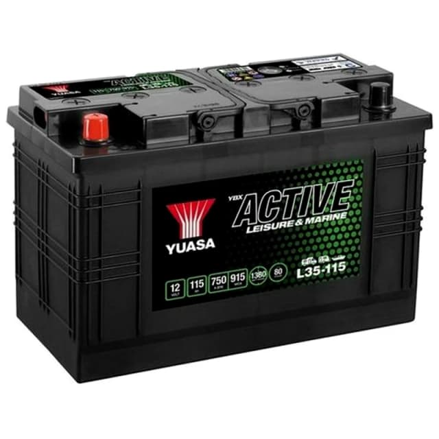 YUASA L35-115 Starter battery Battery Capacity: 115Ah Starter Battery (1)