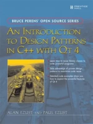 An introduction to design patterns in C++ with Qt 4 by Alan Ezust