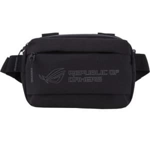 Asus ROG Ranger BC1001 Multi-style Waist Pack, Three Compartments, Water-Repellent, Reflective Logo