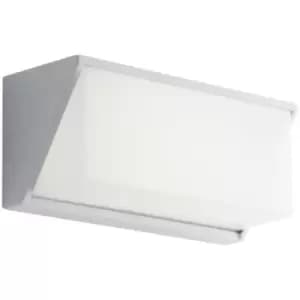 Fan Europe Luxon - Outdoor LED Aluminum flush wall light, White, IP54, 4000K