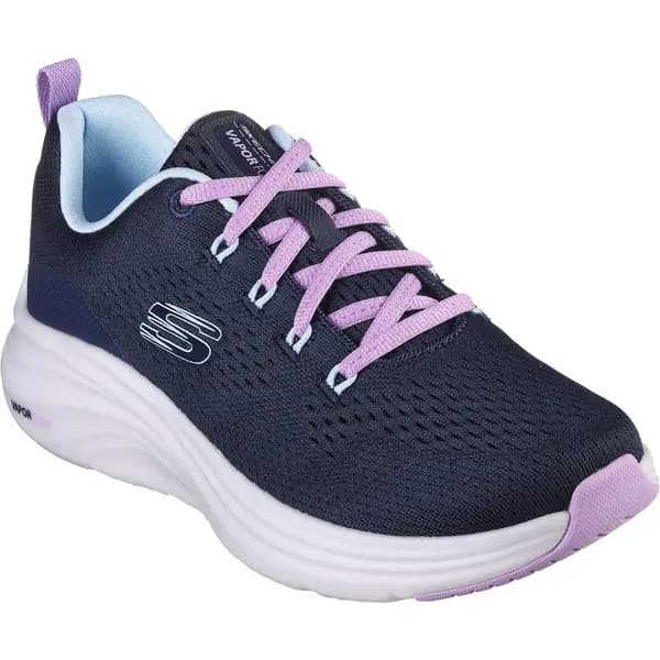 Skechers Womens Vapor Foam Fresh Trend Trainers UK Size 4 (EU 37) Navy/Lavender SKE2184-NVLV-4