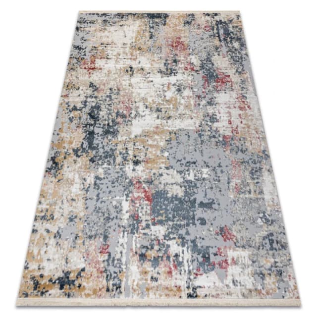 RugsX Distin Rug in White Size: 160cm x 230cm White Unisex 160cm x 230 cm