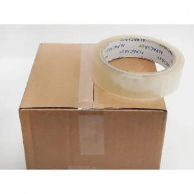 Clear BOPP Stationery Tape 12mm 33m 35mu Pk 12
