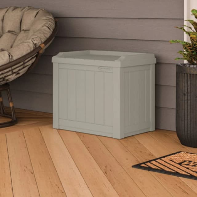 SUNCAST Suncast Florida 83L Storage Box - Light Taupe SS601