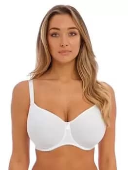 Fantasie Rebecca Essentials Underwired Spacer Moulded Bra - White, Size 34Dd, Women