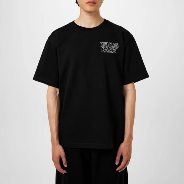 Kenzo Logo T-Shirt Black male M