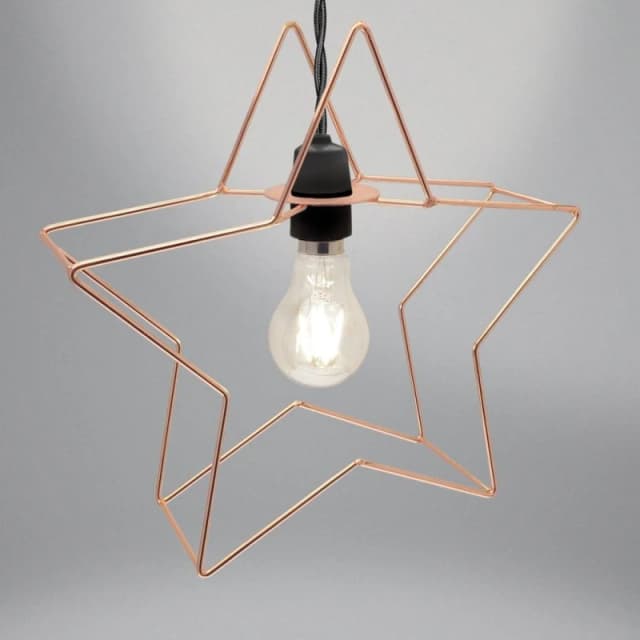 Country Club Country Club Easyfit Light Decoration - Star Copper Copper One Size Unisex 5023674175565