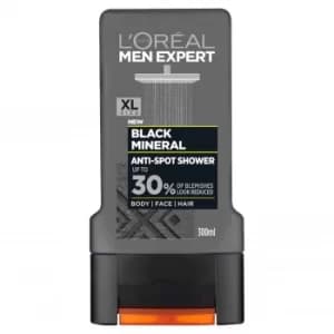 LOreal Paris Men Expert Shower Gel Black Mineral 300ml