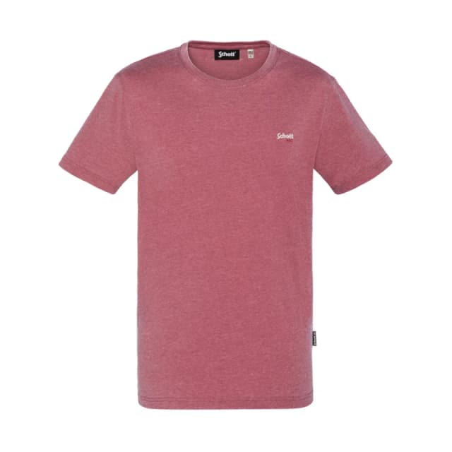 Schott T-Shirt Schott Mc Cn Rouge Male M