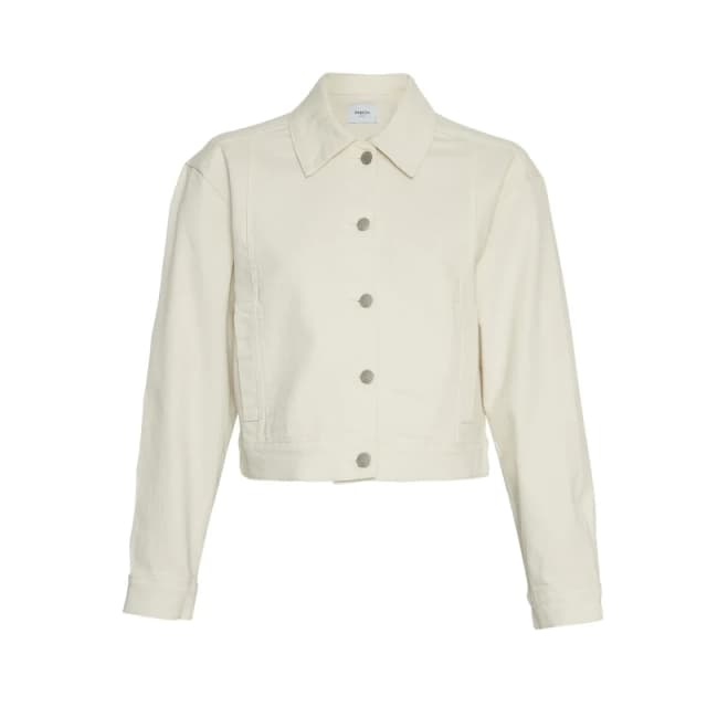 moss copenhagen Womens denim jacket Moss Copenhagen Cantell Zeina Blanc Female S