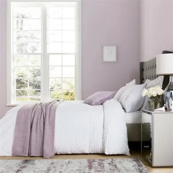 Katie Piper Calm Textured Duvet Cover Set - White
