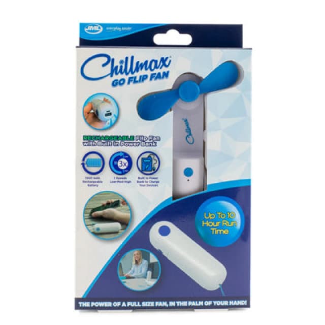 JML Chillmax Go Flip Fan White