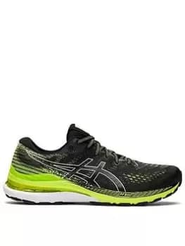 Asics Gel-kayano 28, Black/White/Lime, Size 6, Men