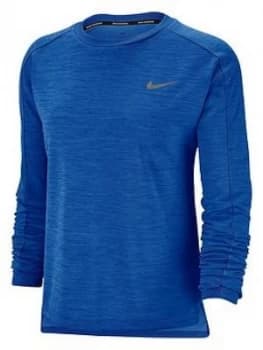Nike Running Pacer Long Sleeve Top - Sapphire , Sapphire Size M Women