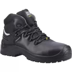Safety Jogger Mens Waterproof Leather Safety Boots (11 UK) (Black)