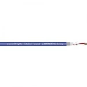 Microphone cable 2 x 0.25 mm2 Blue Sommer Cable