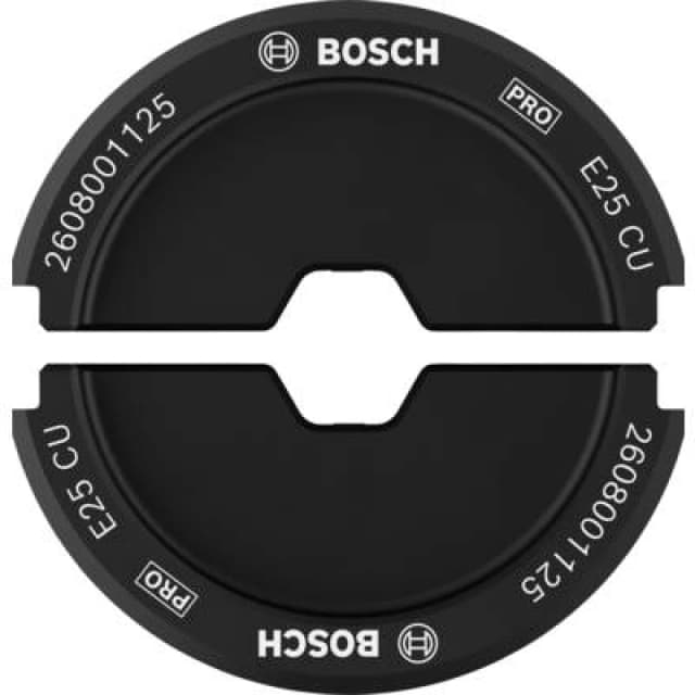 Bosch Accessories Bosch Accessories 2608001125 2608001125 Crimp inset Spade terminals, Spade terminals 25 up to 25 mm² 2608001125