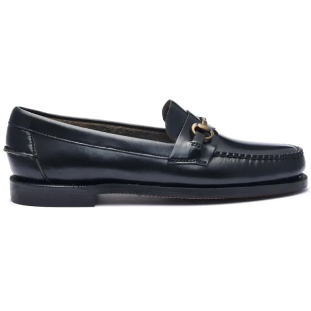 Sebago Womens leather loafers Sebago Classic Dan Noir Female 40