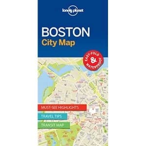 Lonely Planet Boston City Map Sheet map, folded 2017