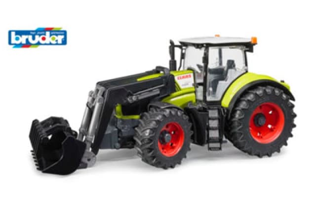 Bruder CLAAS Axion 950 Green Tractor With Frontloader Vehicle Multicolor Unisex