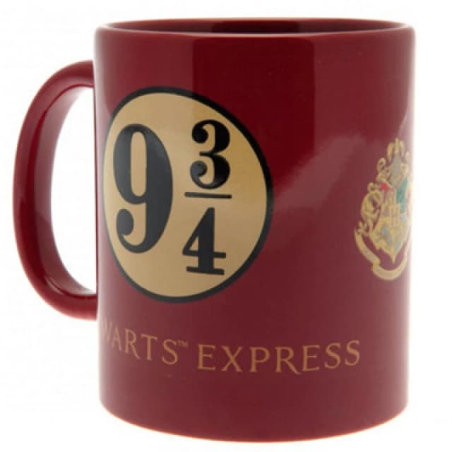Harry Potter 9 And 3 Quarters Mug Red unisex
