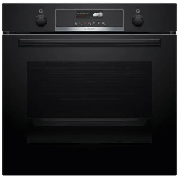 Bosch HRG579BB6B Serie 6 Built In Electric Pyrolitic Oven Black 71L H