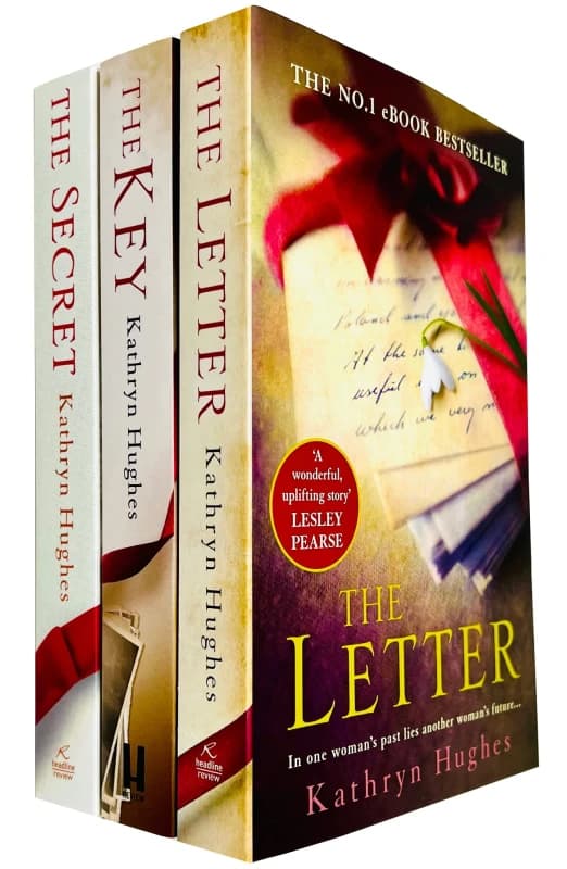 The Secret, The Letter, The Key by Kathryn Hughes Collection of Compelling Domestic Drama Kathryn Hughes Books