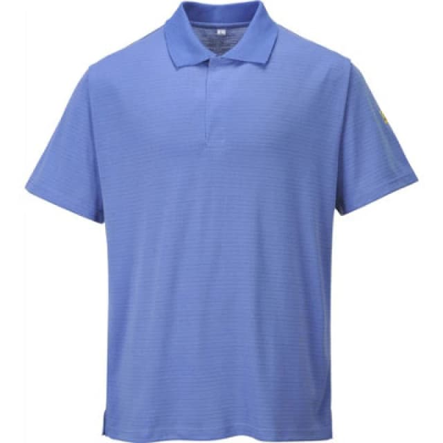 Portwest Mens Anti Static ESD Polo Shirt AS21HBRXXXL Colour: Hamilton