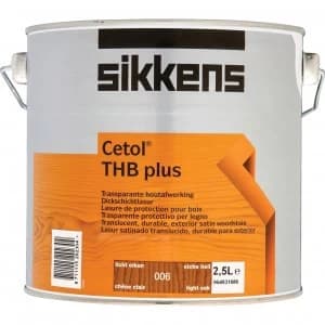 Sikkens Cetol THB Plus Translucent Woodstain Light Oak 2.5l