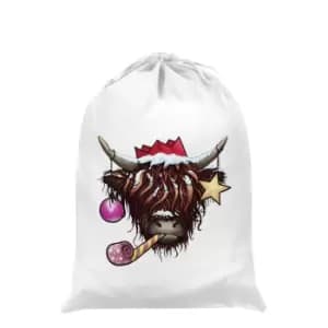 Grindstore Highland Fling Santa Sack (One Size) (White)