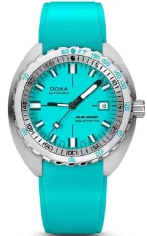 Doxa Watch SUB 1500T Aquamarine Rubber