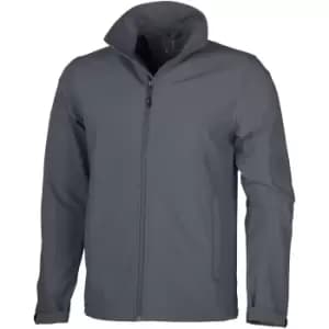Elevate Mens Maxson Softshell Jacket (XXL) (Storm Grey)