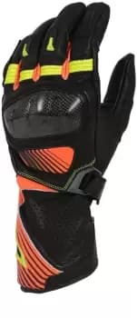Macna Airpack Motorcycle Gloves, black-red-yellow, Size 2XL, black-red-yellow, Size 2XL