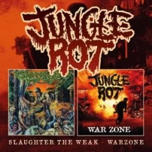 Salughter the Weak/Warzone by Jungle Rot CD Album