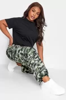 Plus Size Plus Size Camo Cargo Trousers