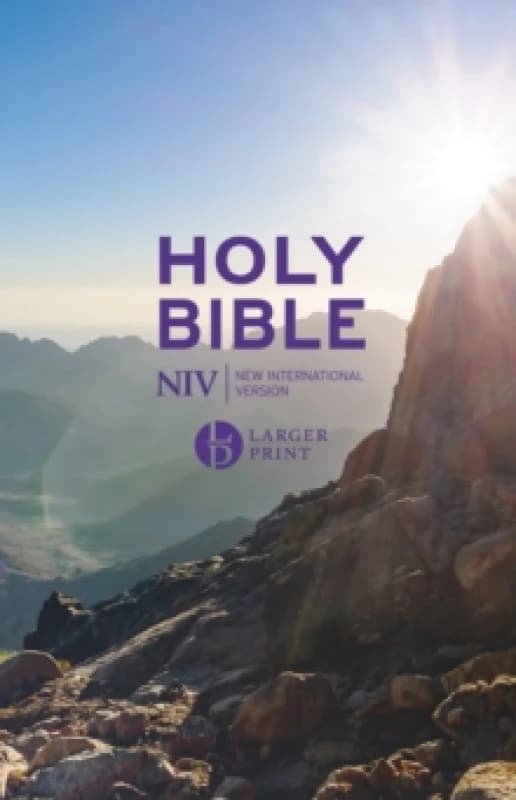 NIV Larger Print Personal Value Hardback Bible Hardback