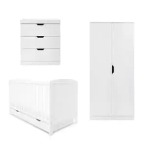 Ickle Bubba Coleby 5 Piece Bundle including Mattress - White