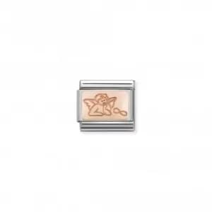 Nomination Composable Classic Rose Gold Custom Guardian Angel Link 430101/46