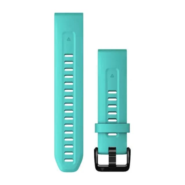 Garmin 010-13102-05 QuickFit 20mm Strap Only Aqua Silicone Watch