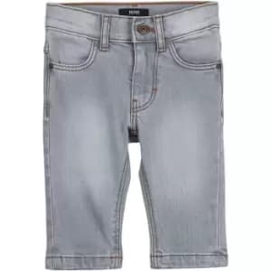 Boss Slim fit stretch cotton jeans - Grey