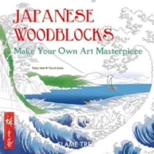 japanese woodblocks art colouring book make your own art masterpiece
