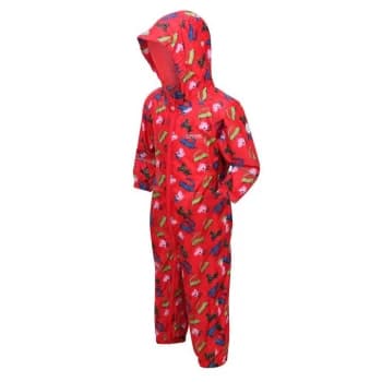 Regatta Peppa Pig Waterproof Pobble Suit - Red