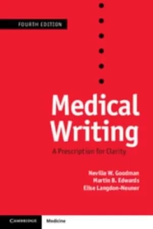 Medical writing by N. W Goodman