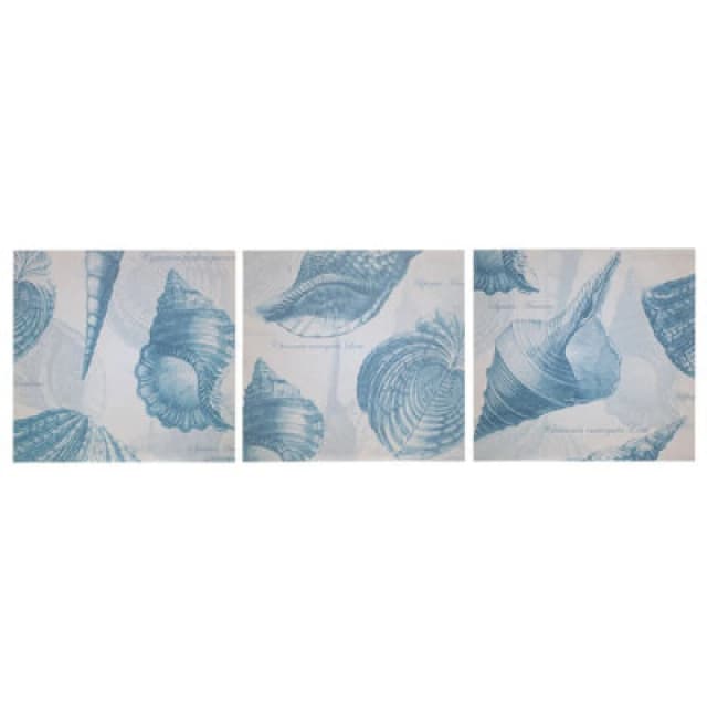 Premier Housewares Beautifully Designed Wall Plaques, Durable Wall Plaques For Livingroom, Lightweight Outdoor Wall Plaques Blue