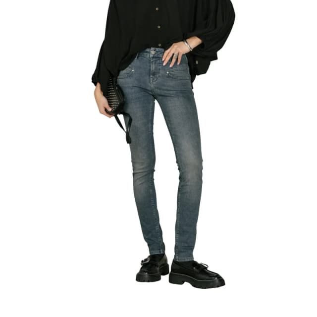 Freeman T Porter Womens jeans Freeman T Porter Alexa High Waist S-SDM Bleu Female S