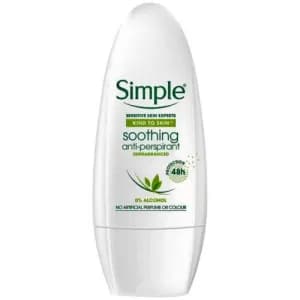 Simple Soothing Antiperspirant Deodorant 50ml