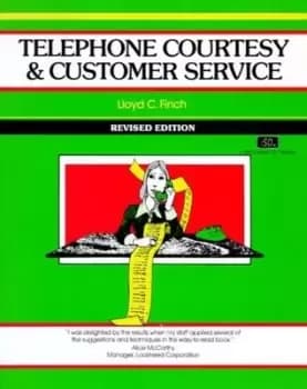 Telephone courtesy and customer service by Lloyd Finch